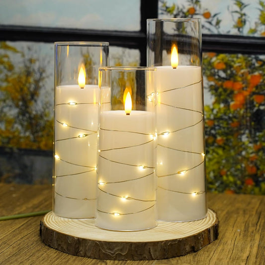 White Flameless LED Candles